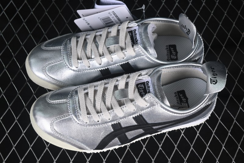 Onitsuka Tiger Mexico 66 Low-Top Leather Sneakers for Casual Running and Leisure - 1183B566-020