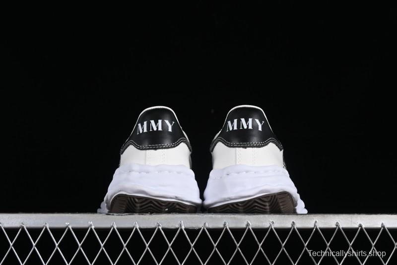 Wayne MMY Original Sole Leather Low Sneaker with Deconstructed Ice Cream Sole - W.E5