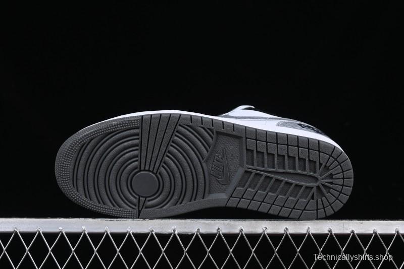 Nike Air Jordan 1 Low AJ1 Snake Year Custom Low-Top Culture Basketball Shoes - 553558-152