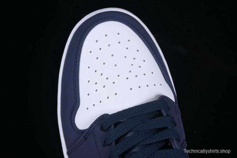 Nike Air Jordan 1 Low AJ1 Patriot Blue Red Low-Top Casual Lifestyle Sneakers - CZ8454-400