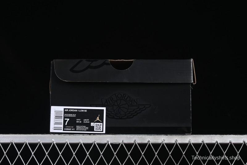 Nike Air Jordan 1 Low "Canadian Tuxedo" Basketball Shoes - IH0648-141