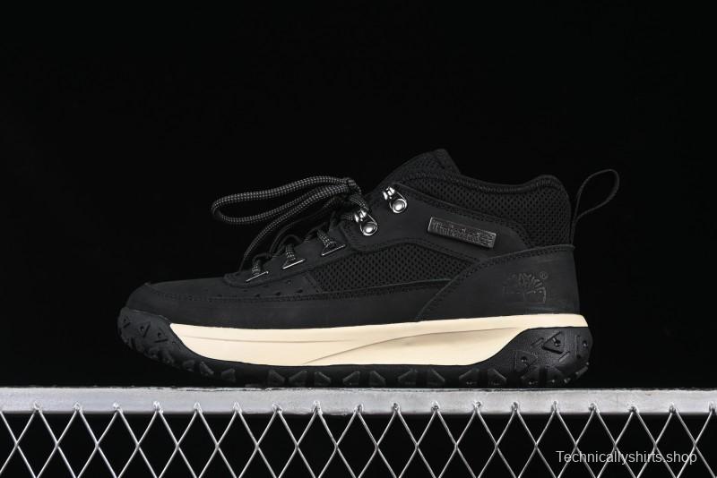 Timberland Solar Wave Low Hiking Sneakers - Black/Off-White
