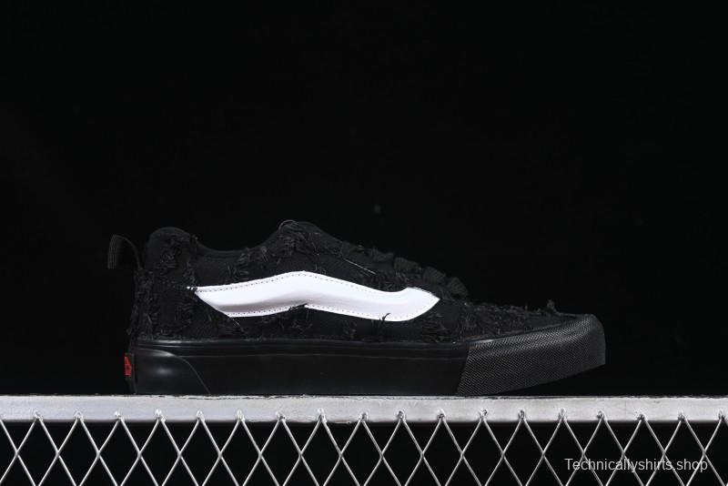 Vans Vault OG Era LX "Distressed Black" Premium Skate Sneakers