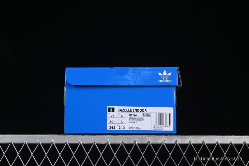 Adidas Originals Gazelle Indoor Retro Casual Anti-Slip Wear-Resistant Low-Top Sneakers - JI2716