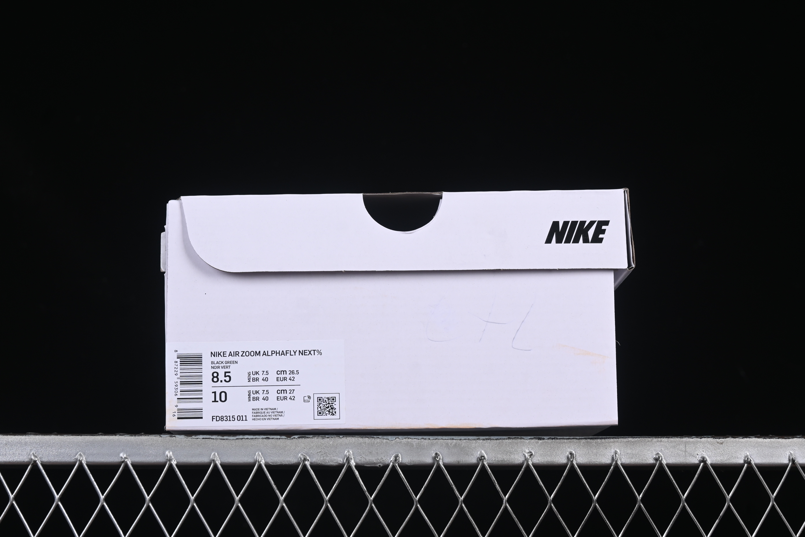 Nike Air Zoom Alphafly NEXT% 2 - Black & Volt Green Performance Running Shoes
