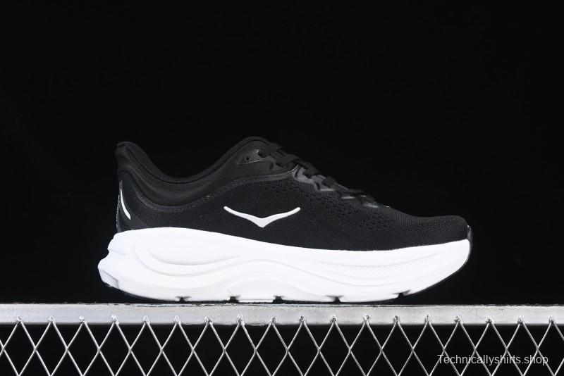 HOKA ONE ONE Bondi 9 Knit Lightweight Casual Running Shoes - 1162012 BWHT