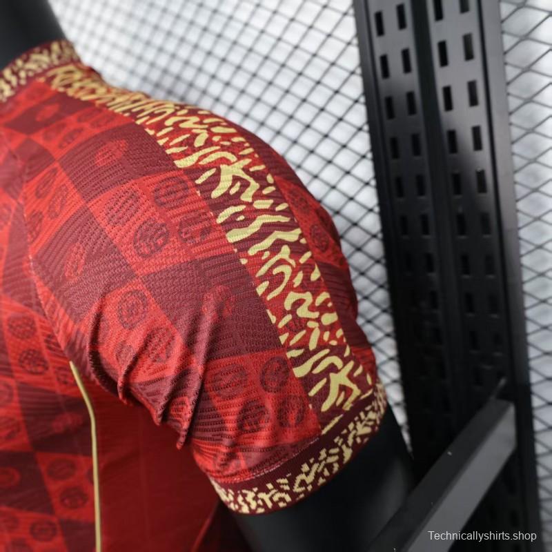 Player Version 25/26 Bayern Munich 125Th Anniversary Red Jersey