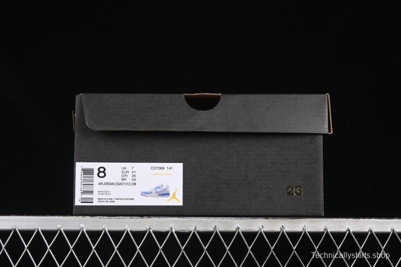 Nike Air Jordan Legacy 312 Low AJ312 Sneakers with Triple Strap Design - CD7069-141