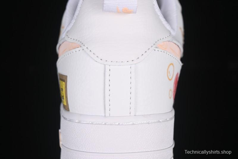 Nike Air Force 1'07 Low SpongeBob SquarePants Casual Sneakers - FB8971-070