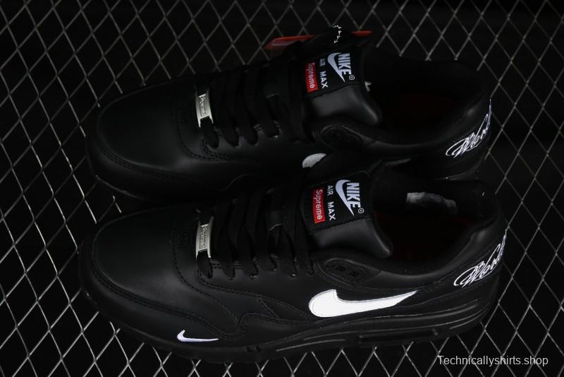 Nike Air Max 1 Retro Running Shoes with Half-Sole Air Cushion - HF8813-001