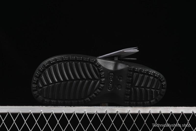 Crocs Mary Jane Classic Simple Casual Beach Clog Sandals - B.D4