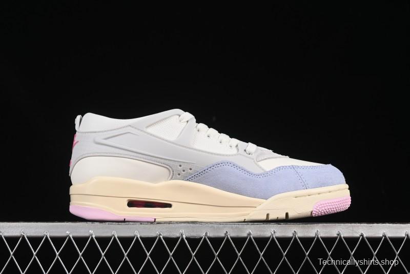 Nike Air Jordan 4 Remastered Retro Sneakers with Textile Mesh and Suede Upper - IB4466-025