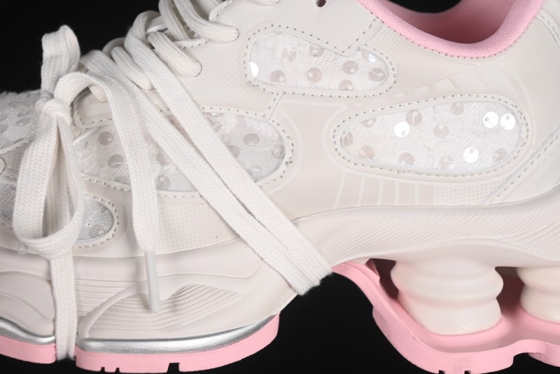 GG-CC Star Same Style Lace-Up Hollow-Out Chunky Sneakers with 5cm Hidden Heel - G25U9988