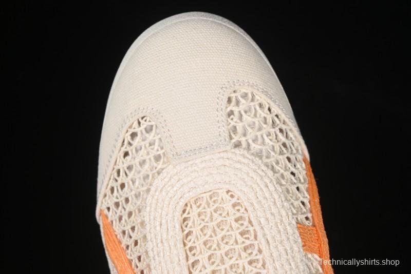 Onitsuka Tiger Mexico 66 Sabot Slip-On Sneakers with Breathable Mesh Upper - 1183A707-106