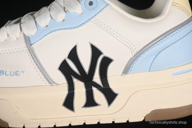 New York Yankees Chunky Liner Mid Denim Monogram Platform Sandals - 3ASXCA12N50IVS