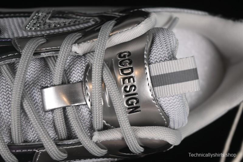 GG-CC 25ss New Platform Chunky Sneakers with 7CM Height Increase and Irregular Design - 668-2 Black