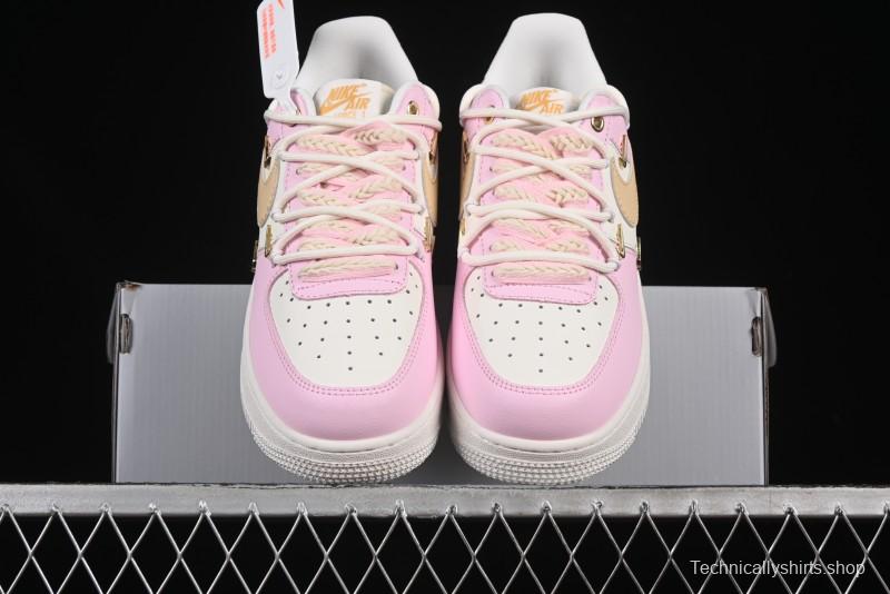 Nike Air Force 1 '07 Low Pink Sugar Low-Top Casual Sneakers - ZB2574-600