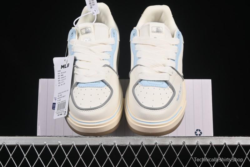 New York Yankees Chunky Liner Mid Denim Monogram Platform Sandals - 3ASXCA12N50IVS