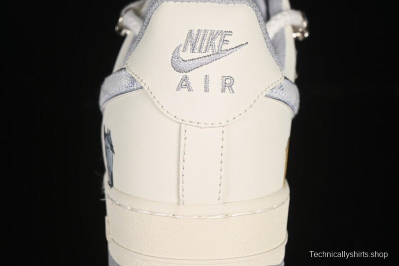 Nike Air Force 1'07 Low x Capybara "Frankenstein" Casual Sneakers - LV0506-220