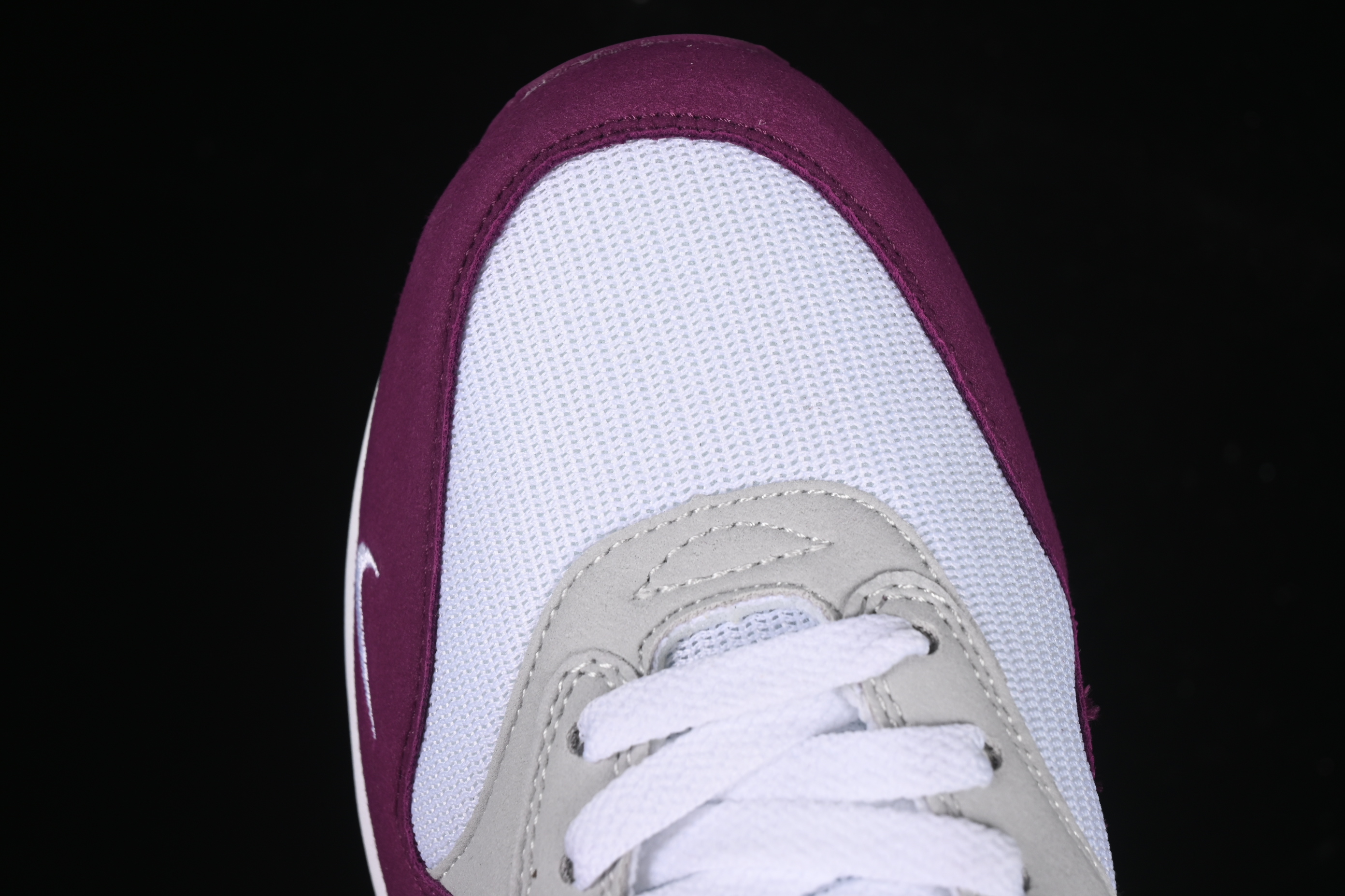 Nike Air Max 1 Retro Running Shoes with Half-Sole Air Cushion - HF1194-101