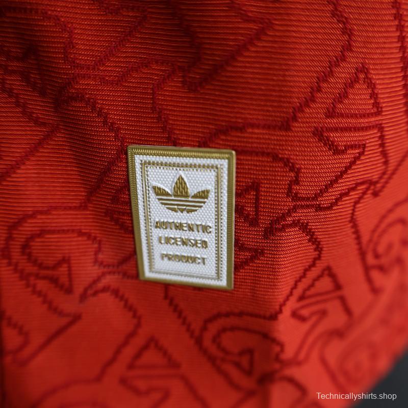 Player Version 25/26 Arsenal Red Pre-Match Special Jersey