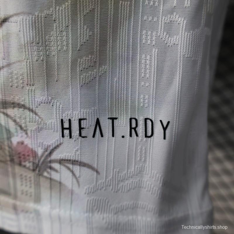 Player Version 2025 Japan White with Dragon Ball Nature Scene Jersey