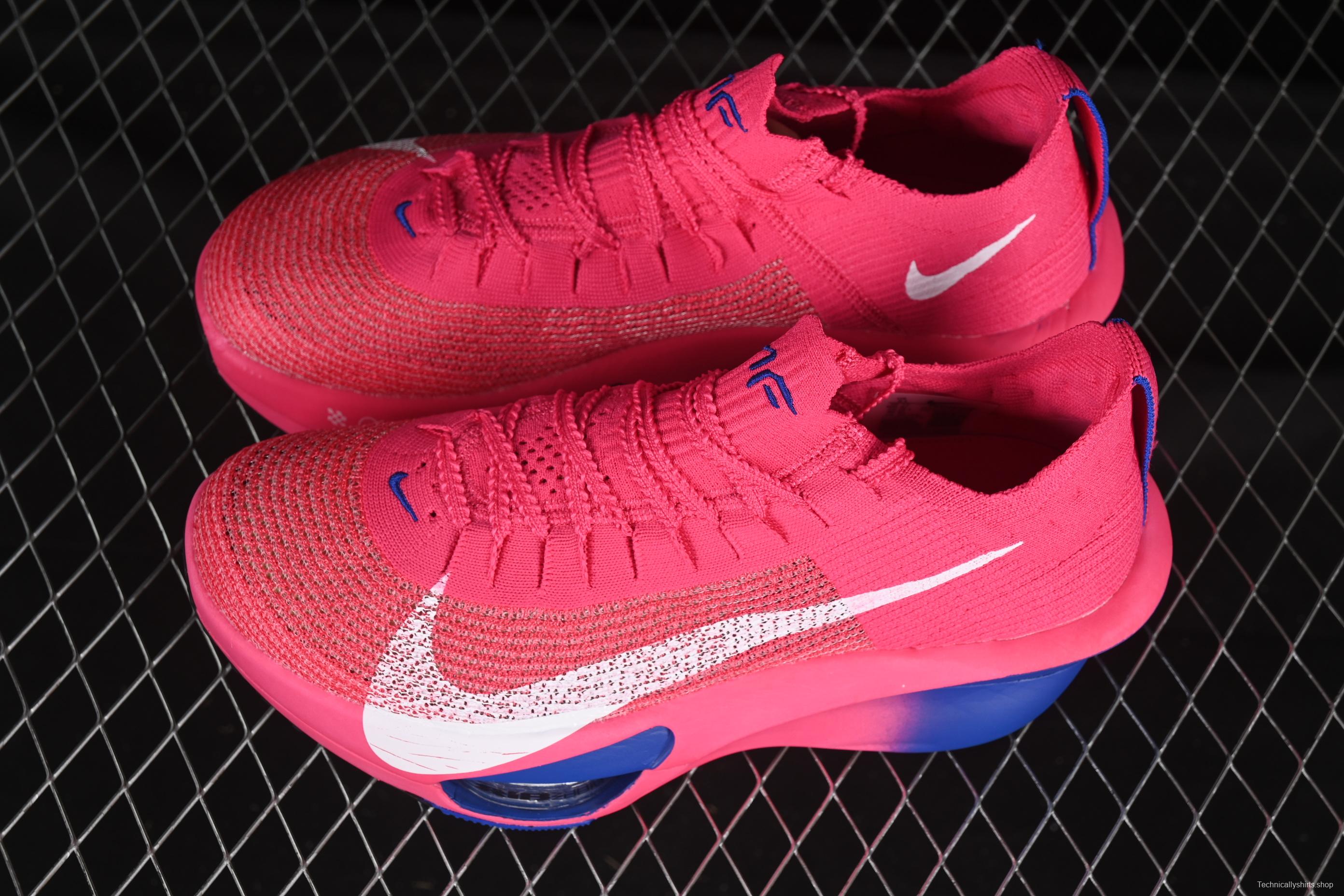 Nike Zoom AlphaFly Next 3% Prototype Marathon Running Shoes with Dual Air Zoom and ZoomX Foam - FD8315-012