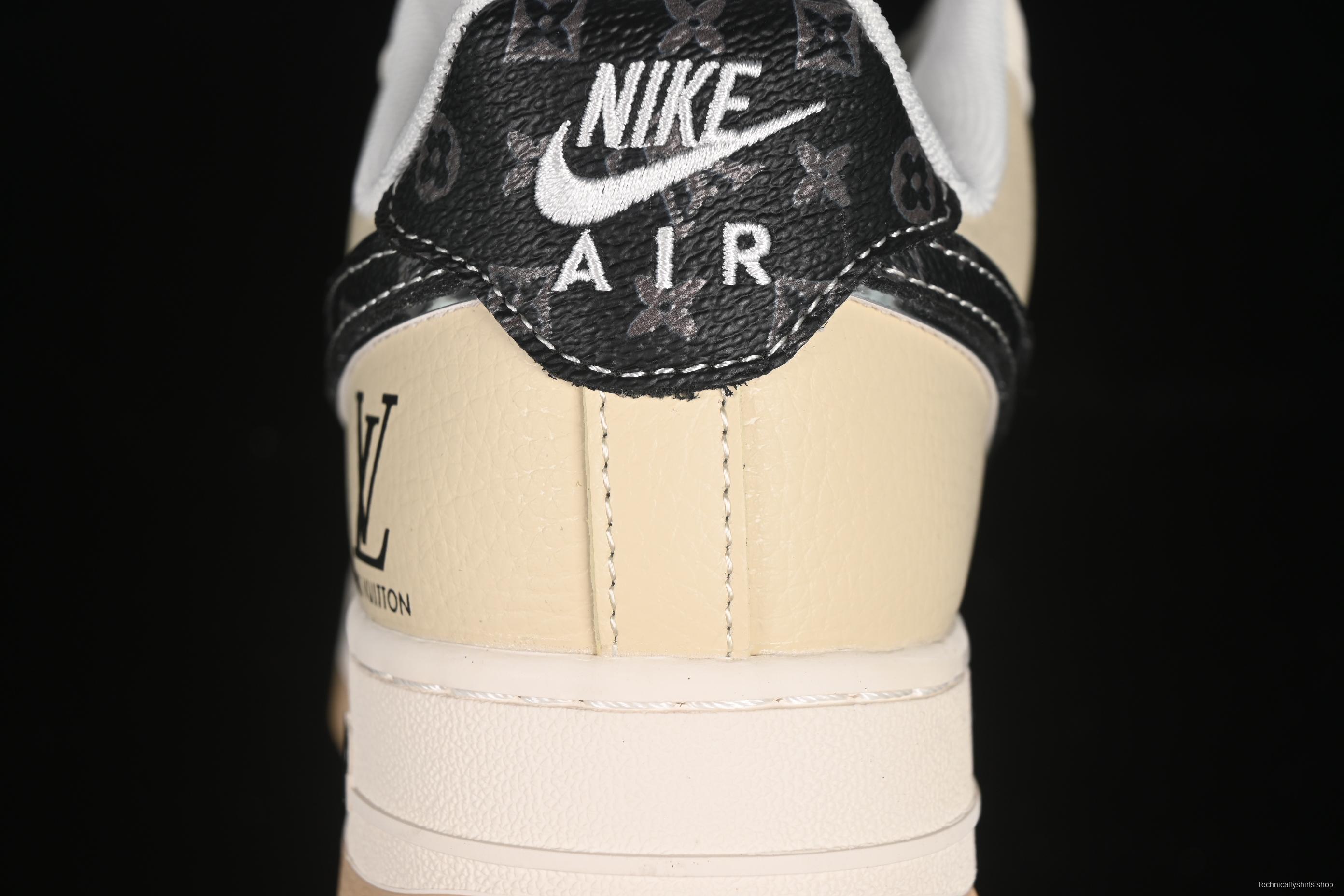 Nike Air Force 1 '07 Low LV Collaboration Casual Sneakers with Full-Length Air Cushion - ZH2598-308
