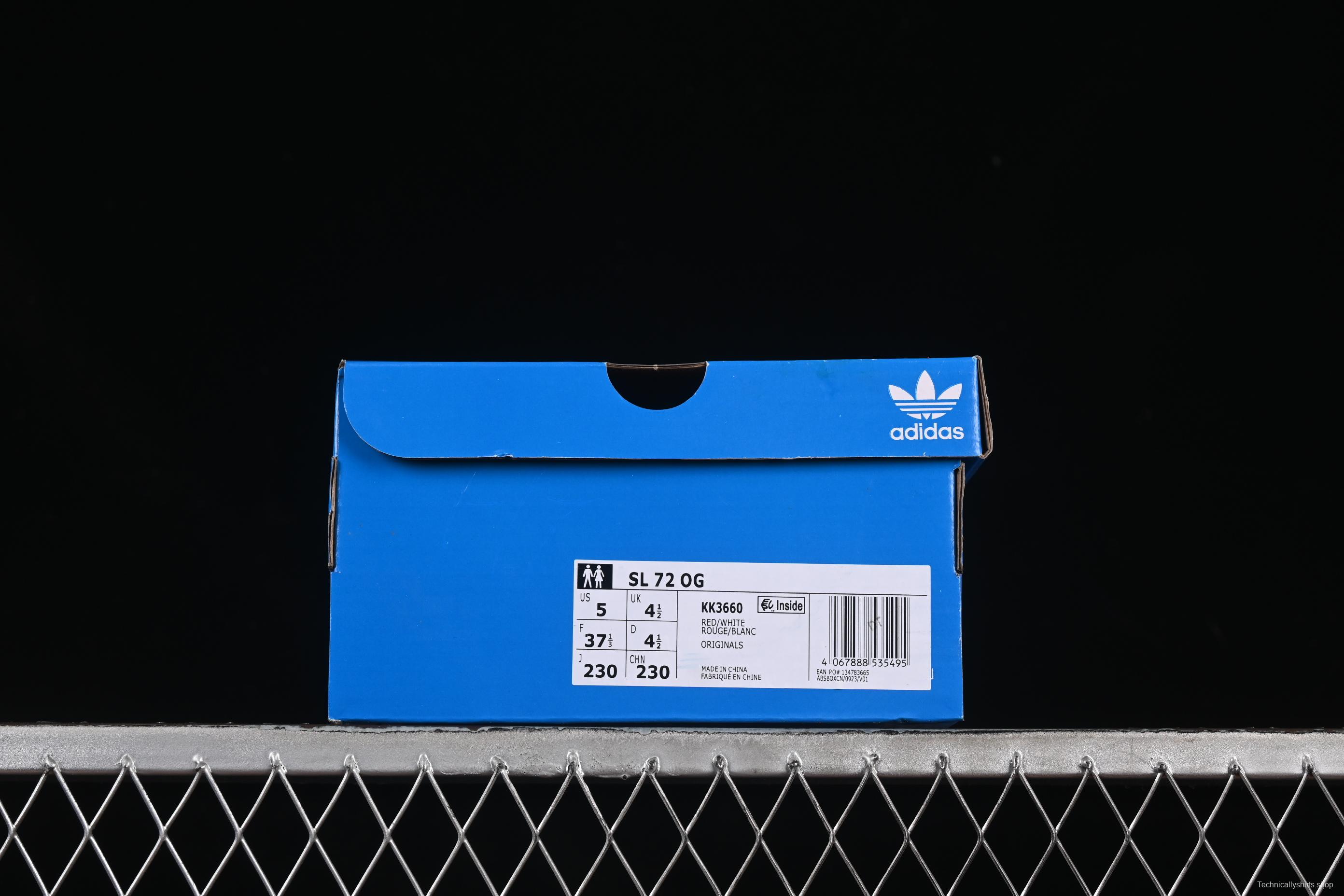 Adidas Originals SL 72 Retro Running Shoes - KK3660