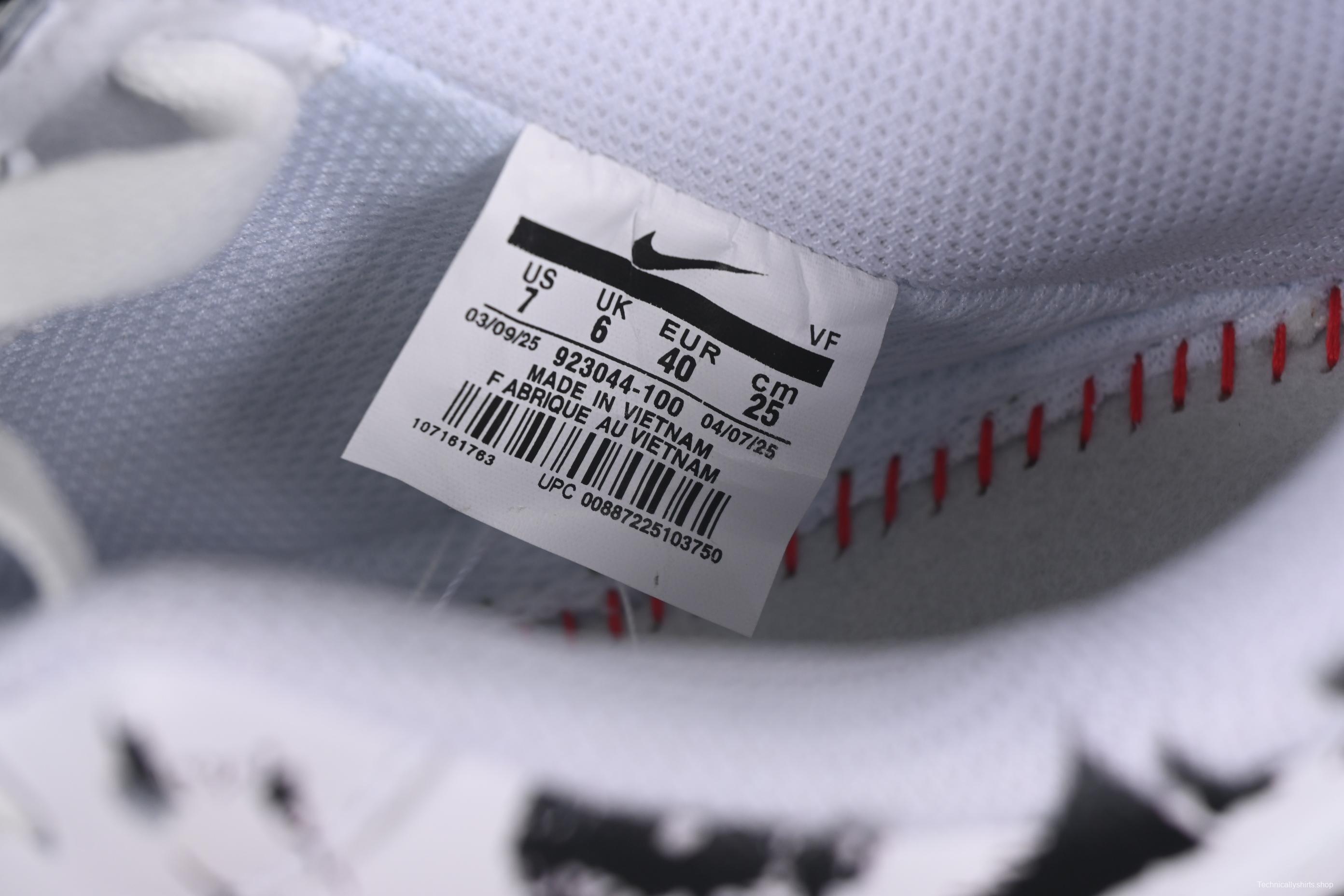 Nike Air Force 1 Low '07 Comme des Garcons Shirt Supreme Collaboration Casual Sneakers - 923044-100