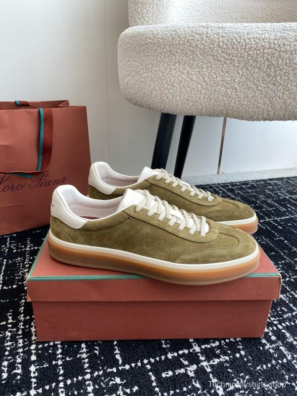 2024 Unisex LP Beige Suede Leather Sneakers MJ00320