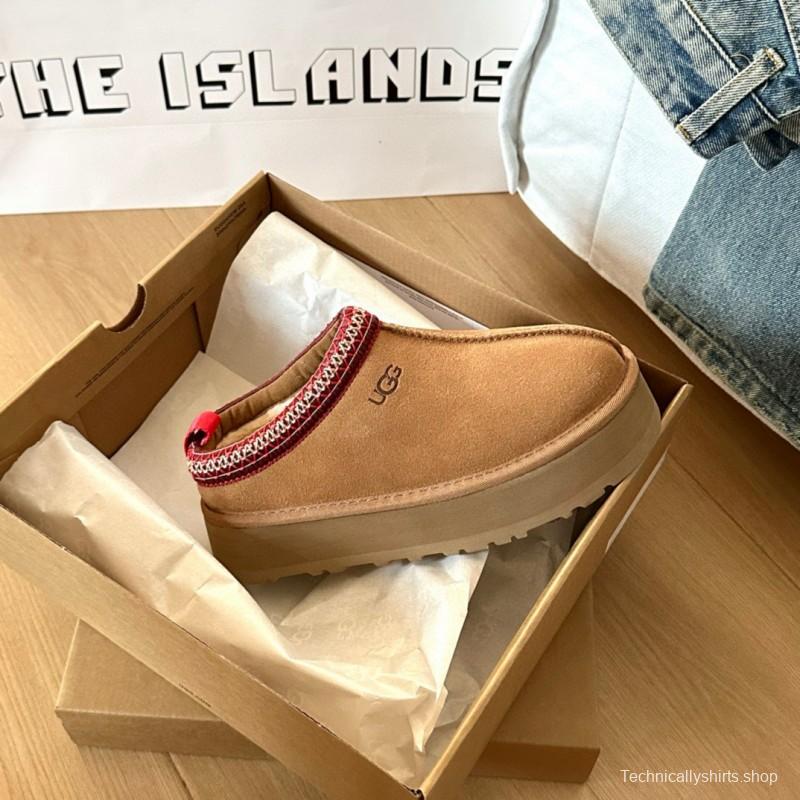 2024 UGG brown suede Slippers MJ00230