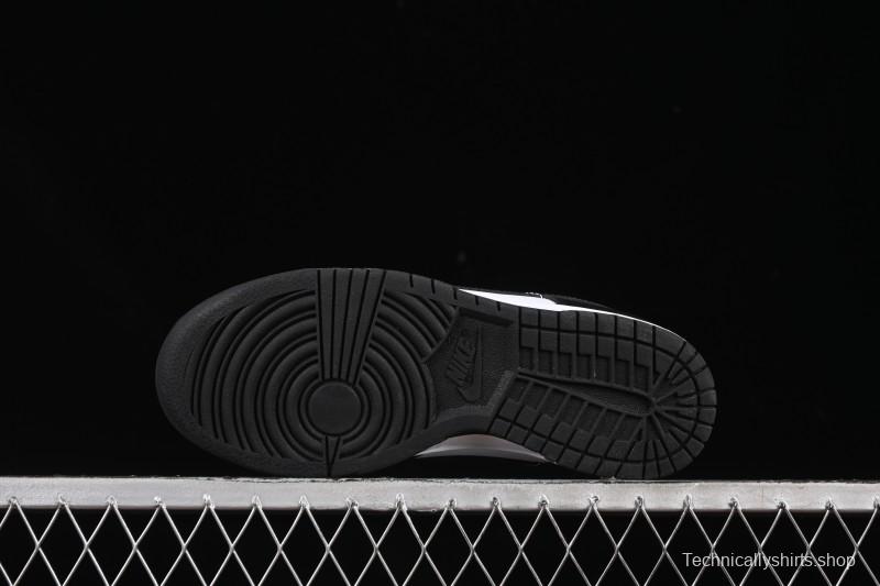 Nike SB Dunk Low Classic Black White Low-Top Casual Skate Shoes - HF5441-100