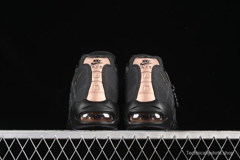 Nike Air Max 95 Retro Cushioned Running Shoes - HQ6457-001