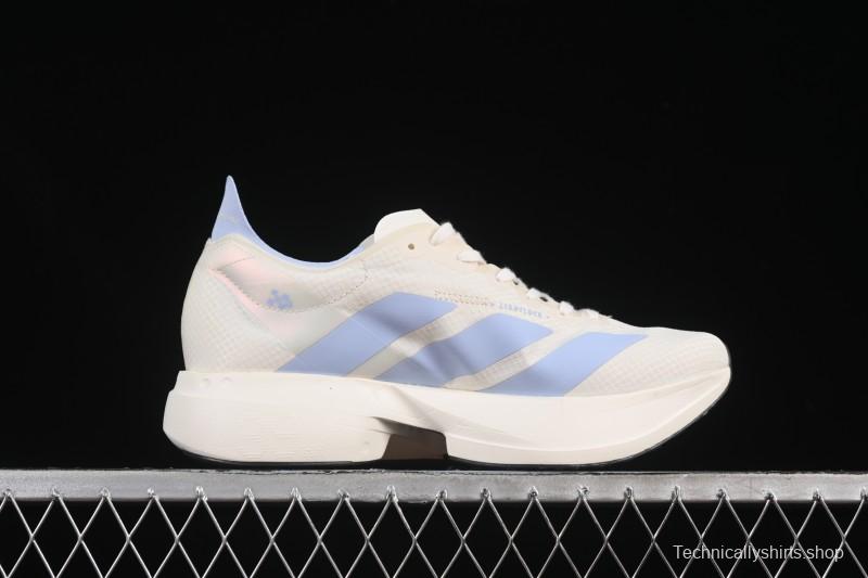 Adidas Adizero Adios 4 Men's Running Shoes Lightweight Breathable Low-Top - JS1889