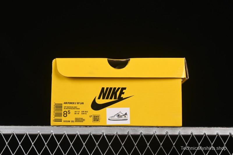 Nike Air Force 1'07 Low Casual Sneakers with Full-Length Air Cushion - XX3168-201