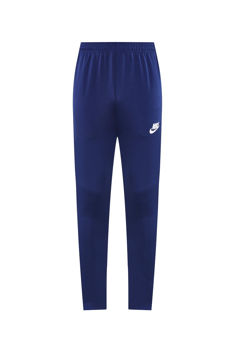 2025 Nike Grey/Navy Full Hoodie Zipper Jacket +Long Pants