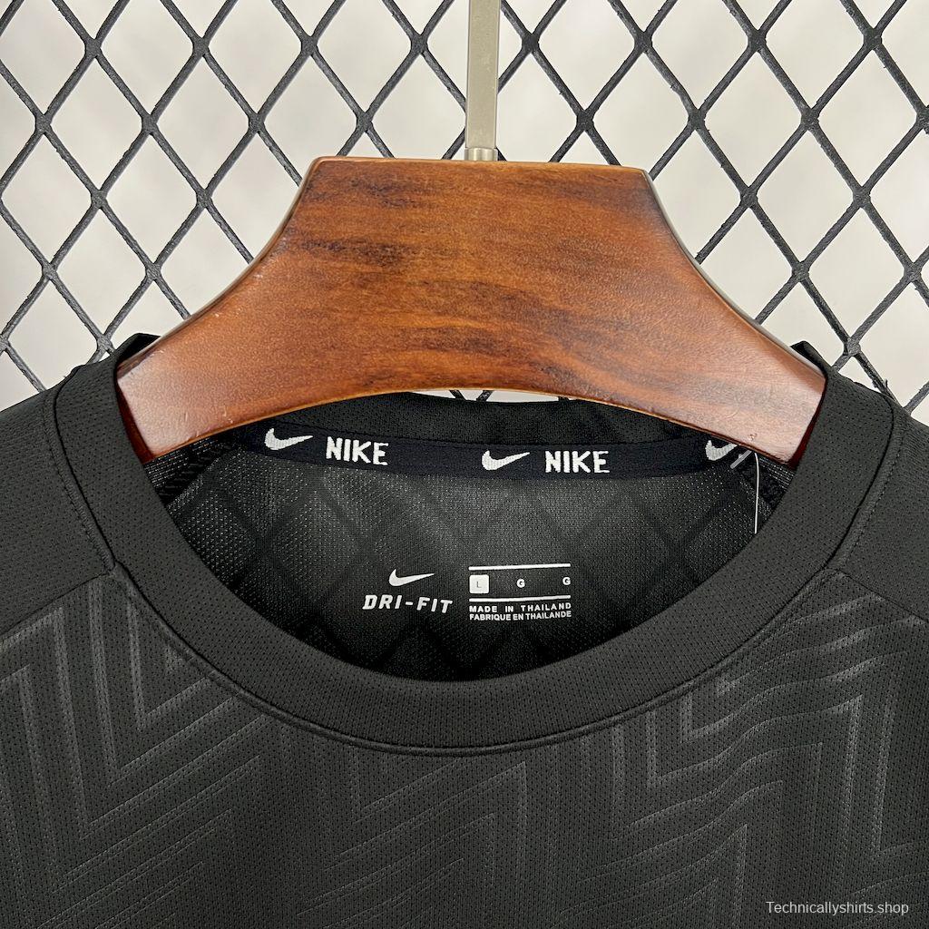 2025 NIKE Black T-Shirt #1044