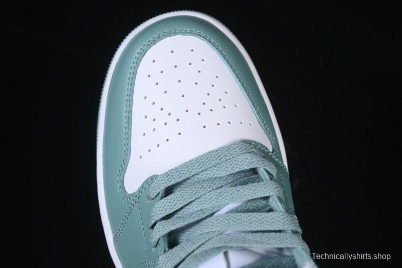 Nike Air Jordan 1 Mid Jade Smoke - BQ6472-138