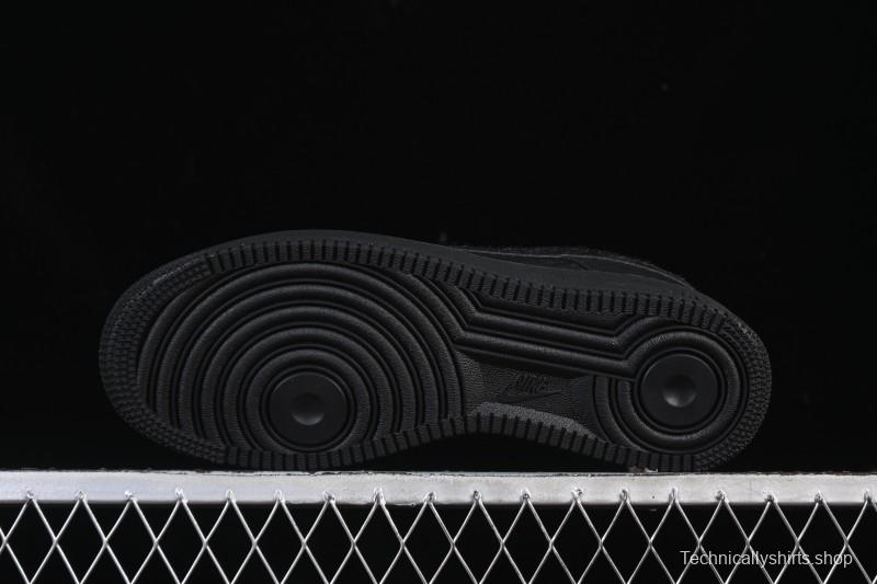 Nike Air Force 1'07 Low Casual Sneakers with Full-Length Air Cushion - HQ1977-001