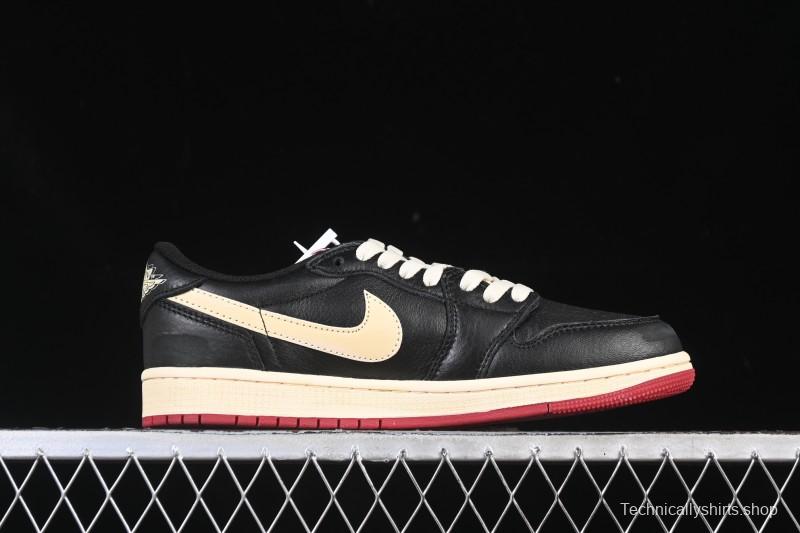 Nike Nigel Sylvester x Air Jordan 1 Low Casual Lifestyle Sneakers - IB8958-001