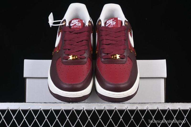 Nike Air Force 1'07 Low Casual Sneakers with Full-Length Air Cushion - IR0485-611