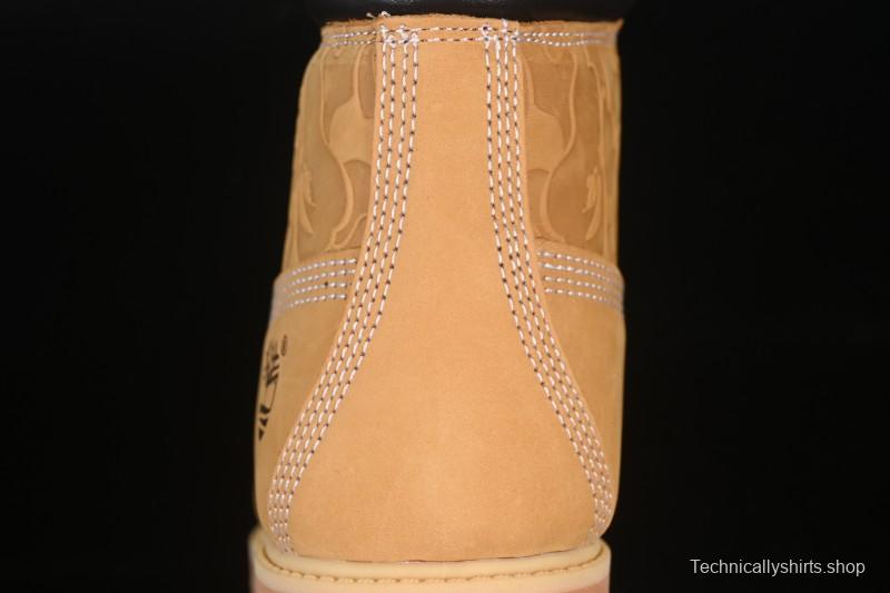 Timberland Bape Undefeated Triple Collaboration Limited Edition Waterproof Boots - TB0A1R7Y231