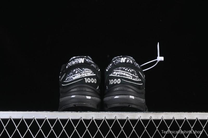 New Balance 1000 Series Retro Dad Style Low-Top Casual Sports Running Shoes - M1000AP