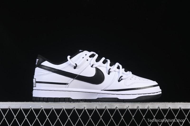 Nike SB Dunk Low Strap Custom Low-Top Casual Skate Shoes - DD1391-100