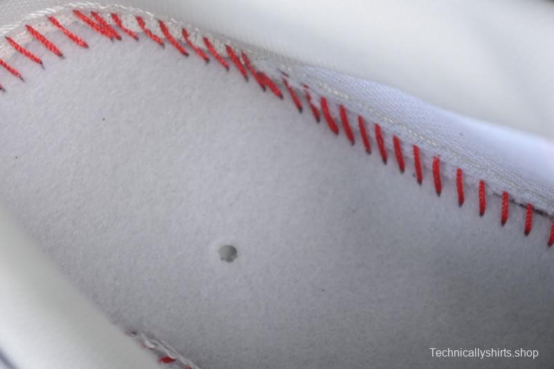 Nike Air Force 1 '07 Low Supreme Collaboration White Blue Gray Red Casual Sneakers - XD2588-602