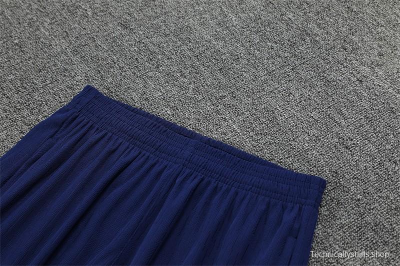 25/26 Barcelona Blue Orange Camouflage T90 Short Sleeve Jersey+Shorts