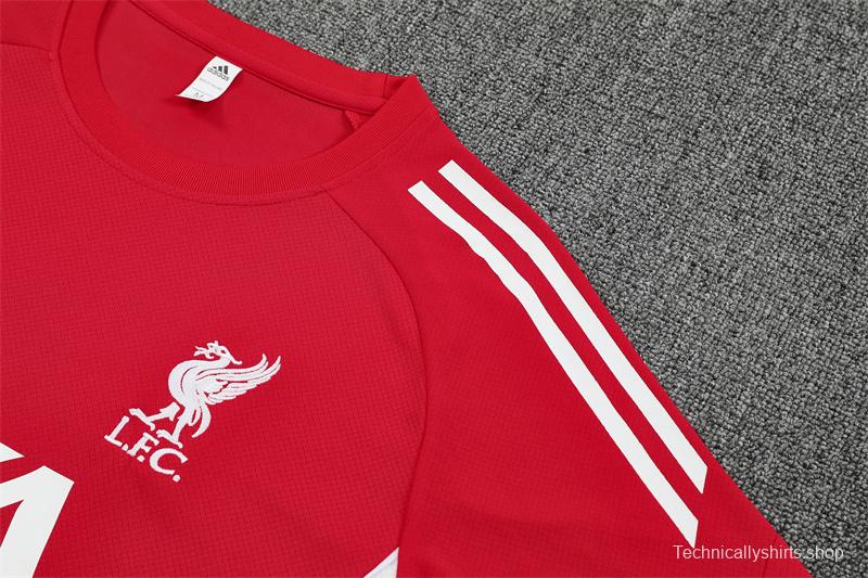 25/26 Liverpool Red  Short Sleeve Jersey+Shorts