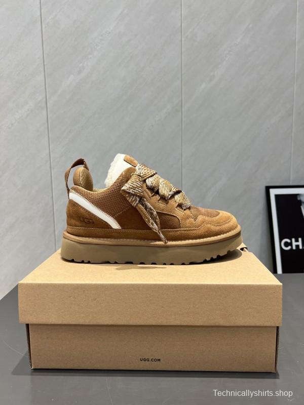 UGG Platform Sneakers Series Round Toe Thick Sole Casual Shoes - MJ00270