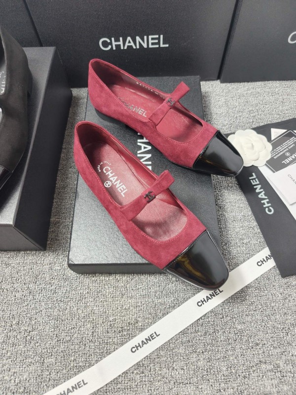 Chanel Classic Slingback Bow Flats - LY00290